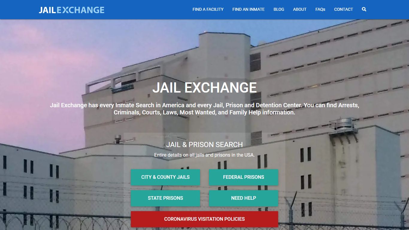 Brunswick County Detention Center Inmate Search - Jail Exchange